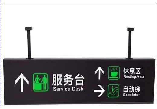  正阳吊牌灯箱制作流程。