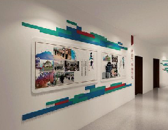  正阳企业文化墙用什么材料好？