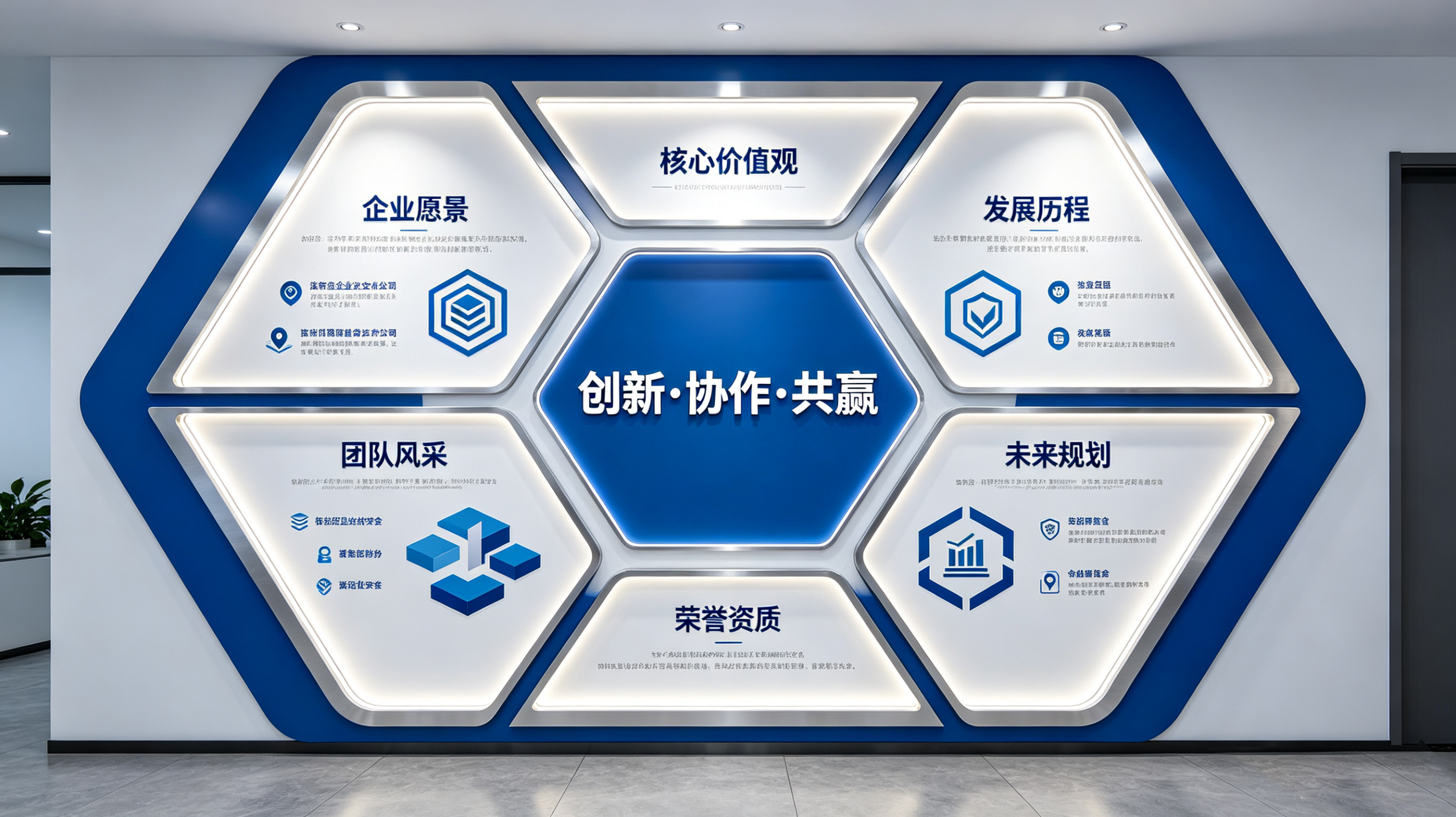  正阳企业文化墙六边形避坑指南（新手常犯5个错误）